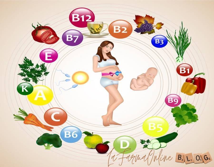 Nutrientes esenciales durante el embarazo
