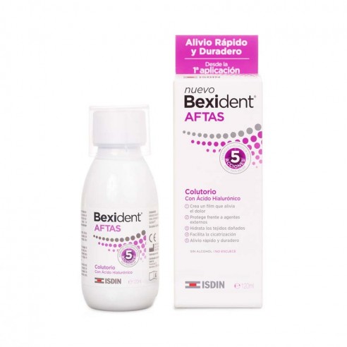 BEXIDENT AFTAS COLUTORIO 120 mL. ISDIN