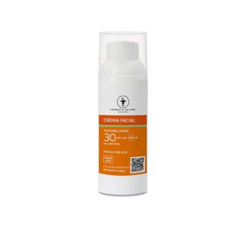 CREMA SOLAR FACIAL SPF30 TOQUE SECO...