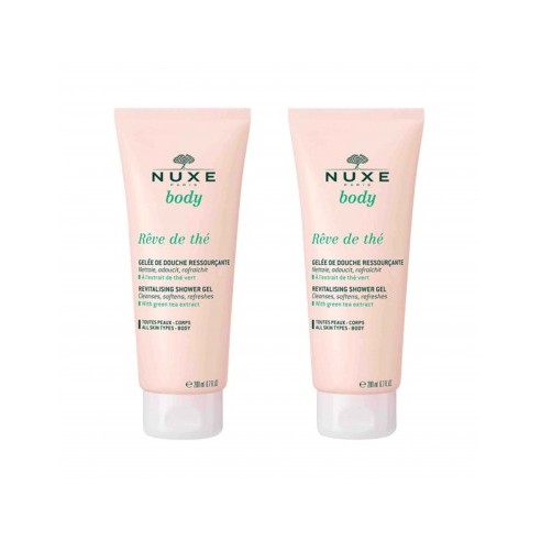 NUXE GEL DUCHE REVE DE THE PACK DOBLE