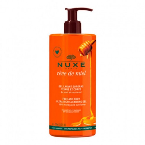 NUXE REVE DE MIEL GEL LIMPIADOR 750 ML