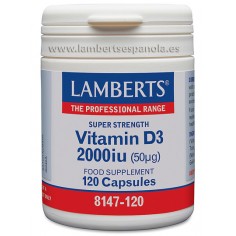 LAMBERTS VITAMINA D3 2000...