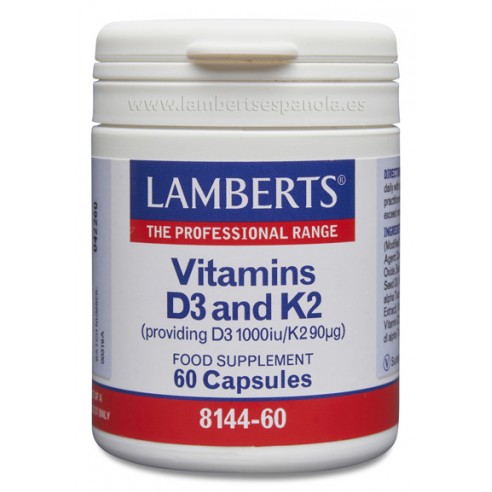 LAMBERTS VITAMINA D3 (1000UI) K2...