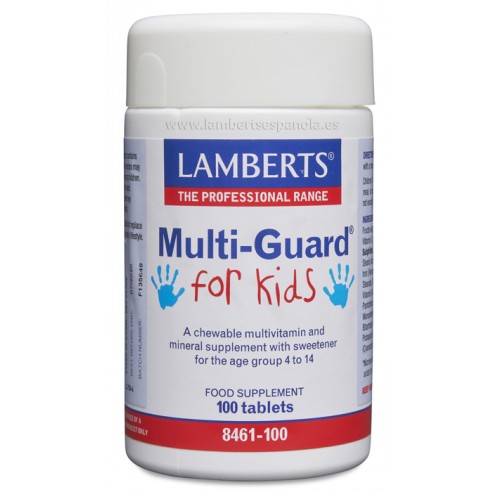 LAMBERTS MULTIGUARD KIDS 100 COMPRIMIDOS