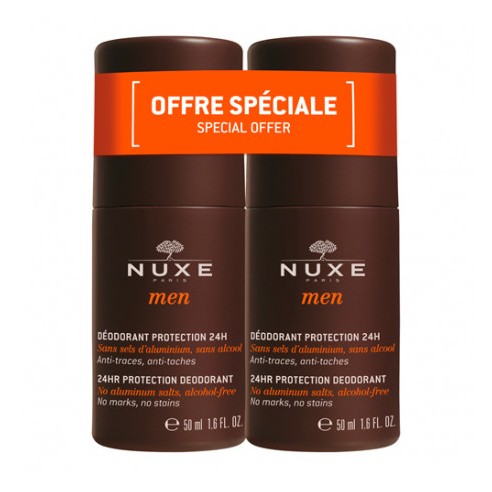 NUXE MEN DESODORANTE 24 HORAS 2 X 50 ML