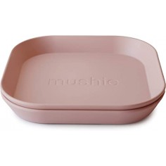 MUSHIE PACK 2 PLATOS CUADRADOS 2