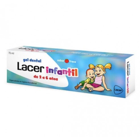 LACER INFANTIL GEL DENTAL 75 ML FRESA...