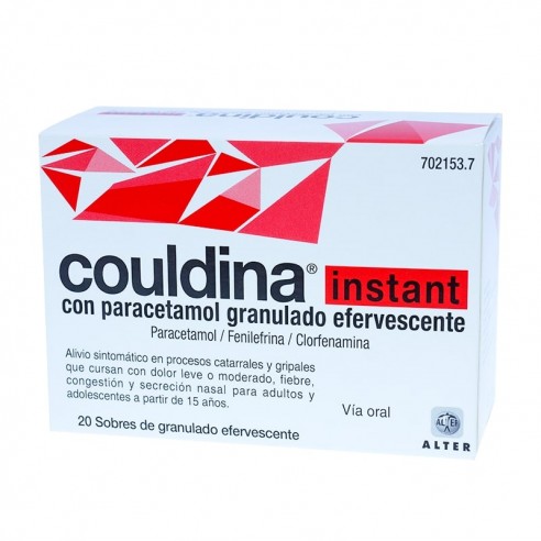 COULDINA INSTANT CON PARACETAMOL 20...