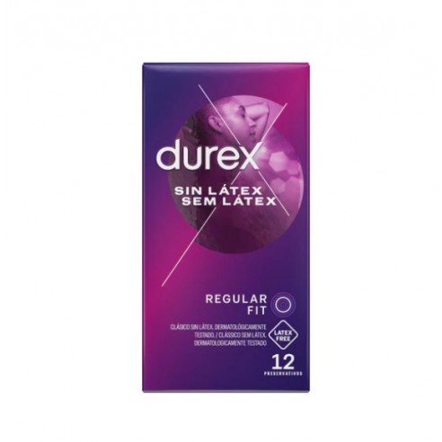 PRESERVATIVOS DUREX SIN LÁTEX 12...