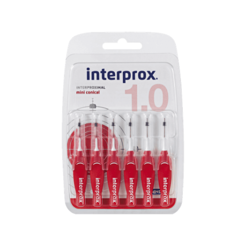 INTERPROX MINI CONICAL 1.0 6 CEPILLOS...