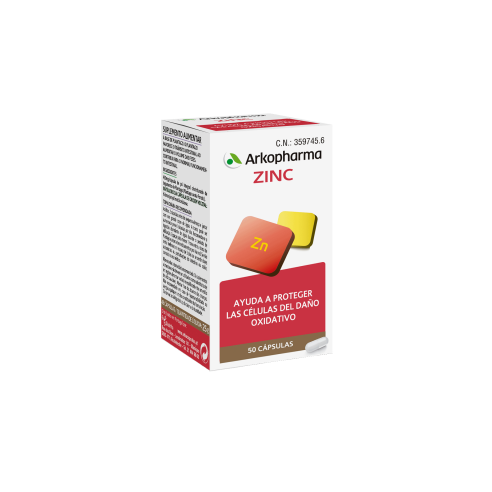 ARKOVITAL ZINC 5O CÁPSULAS ARKOCÁPSULAS