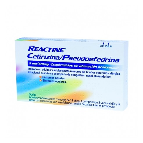 REACTINE PLUS...