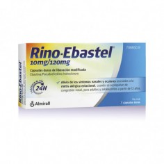 RINO-EBASTEL 10 mg/120 mg 7...