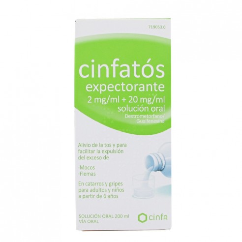 CINFATOS EXPECTORANTE JARABE 200 ML....