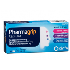 PHARMAGRIP 14 CÁPSULAS VÍA...