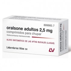 ORALSONE ADULTOS 2,5 mg...