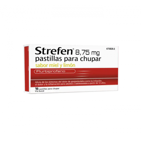 STREFEN 8'75 MG. PASTILLAS PARA...