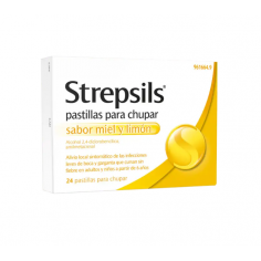 STREPSILS SABOR MIEL Y...