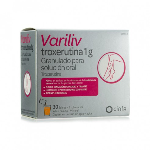 VARILIV TROXERUTINA 1 GRAMO GRANULADO...