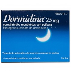 DORMIDINA 25 mg 14 COMPRIMIDOS