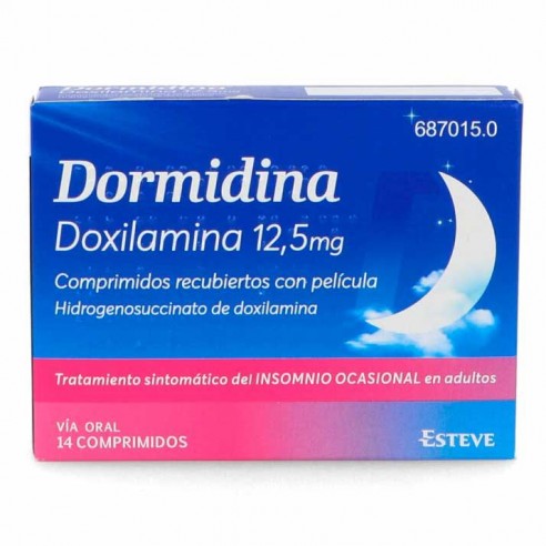 DORMIDINA 12,5 mg 14 COMPRIMIDOS