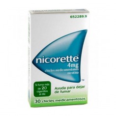 NICORETTE 4 MG 30 CHICLES...