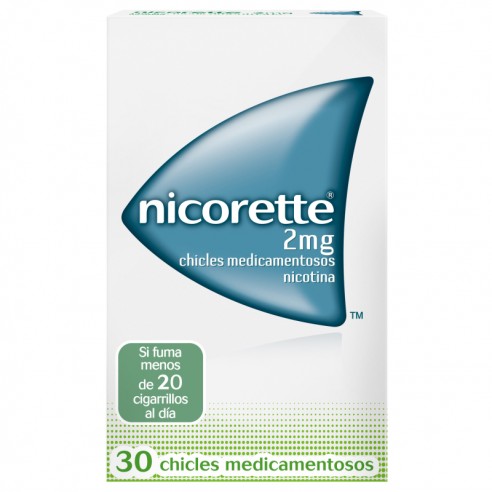 NICORETTE 2 mg 30 CHICLES MEDICAMENTOSOS
