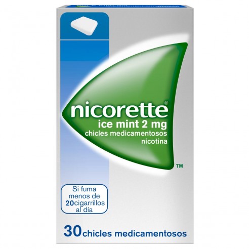 NICORETTE ICE MINT 2 mg 30 CHICLES...
