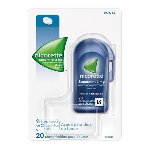 NICORETTE SUPERMINT 2 mg 20...