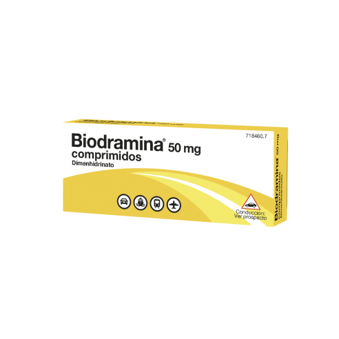 BIODRAMINA 50 mg 12 COMPRIMIDOS URIACH