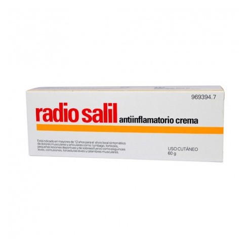 RADIO SALIL ANTIINFLAMATORIO CREMA 60...