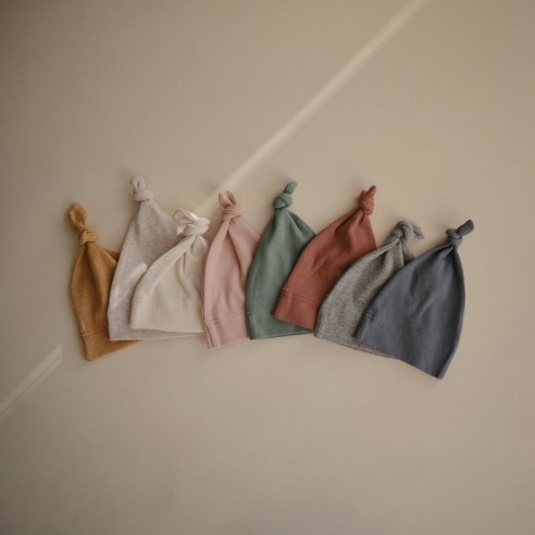MUSHIE GORRO CANALÉ CON NUDO