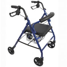 ANDADOR ROLLATOR ALUMINIO...