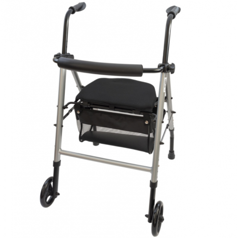 ANDADOR GRIS 2214N 2 RUEDAS FRENOS...